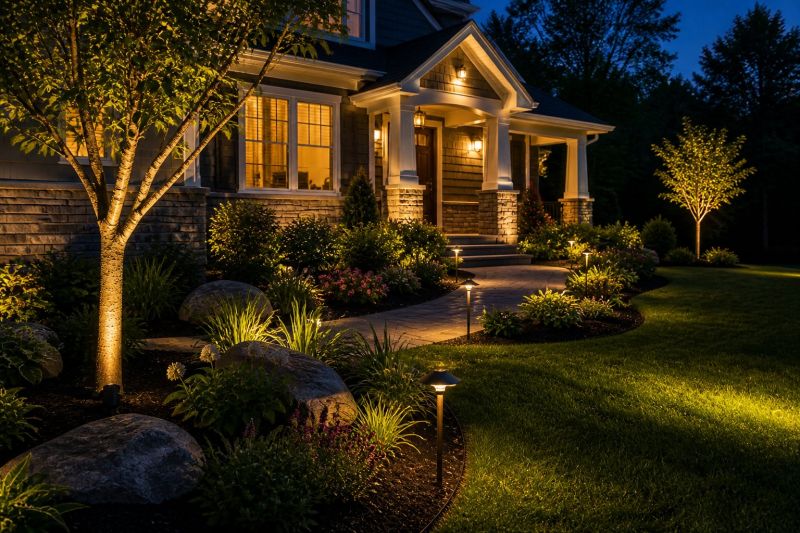 Terrace Lighting Installation in Alpharetta, GA